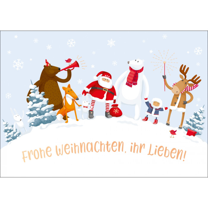 Frohe Weihnachten, ihr Lieben!